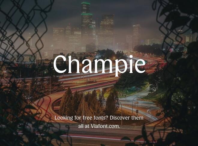 Champie Font