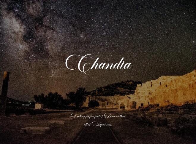 Chandia Font