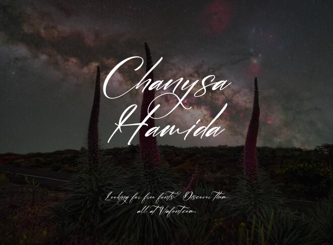Chanysa Hamida Font