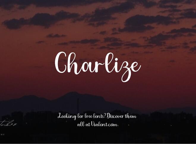 Charlize Font