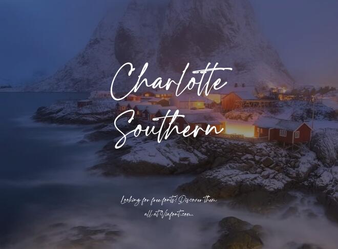 Charlotte Southern Font