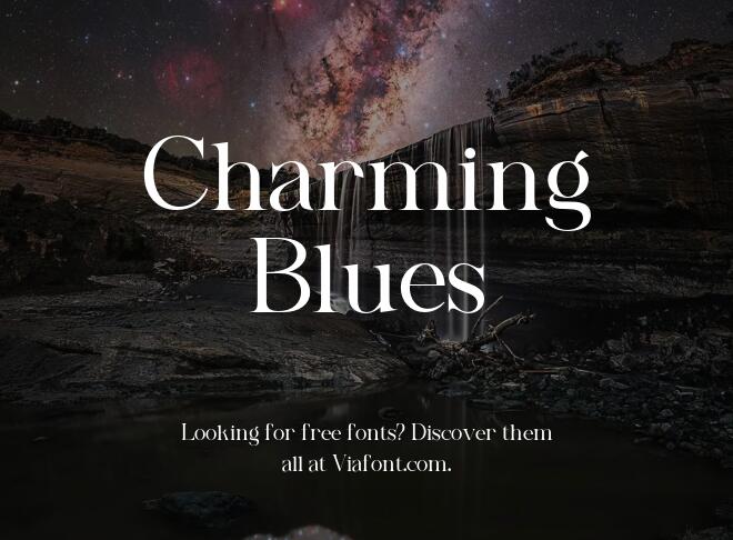 Charming Blues Font