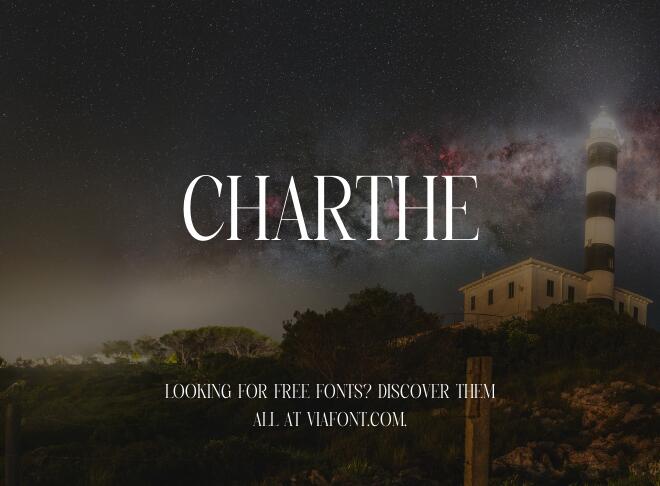 Charthe Font