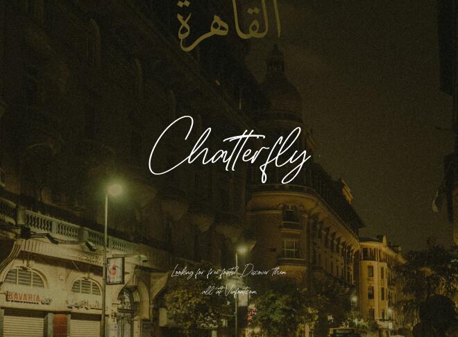 Chatterfly Font