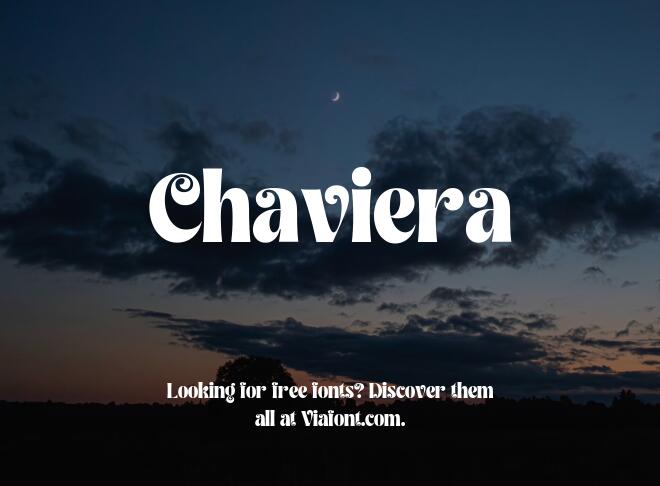 Chaviera Font