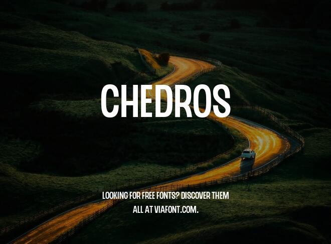 Chedros Font
