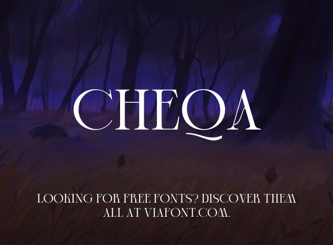 Cheqa Font