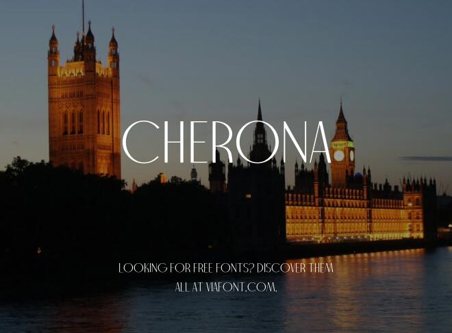 Cherona Font
