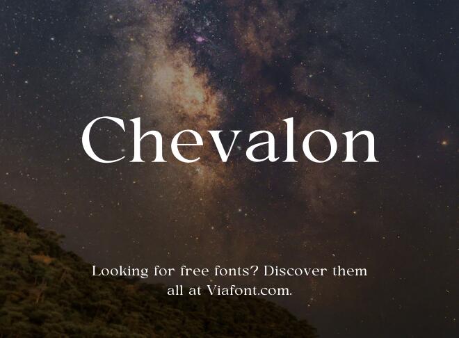Chevalon Font