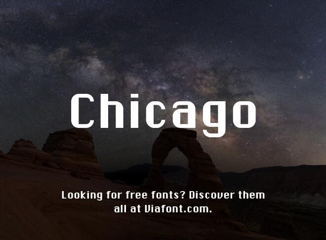 Chicago Font