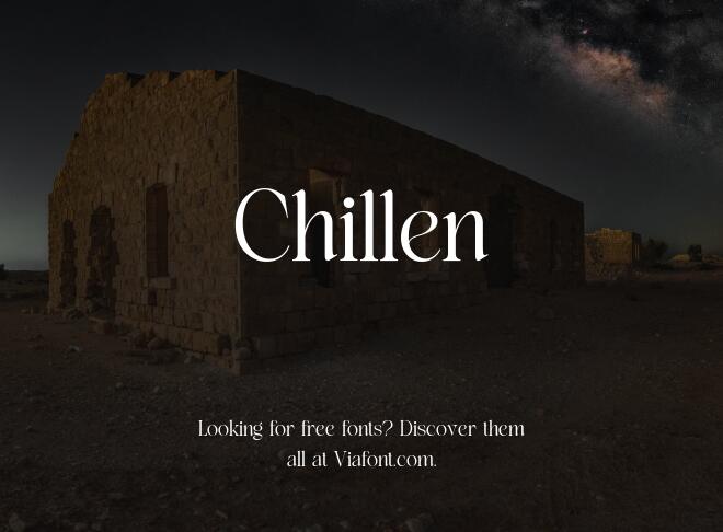 Chillen Font