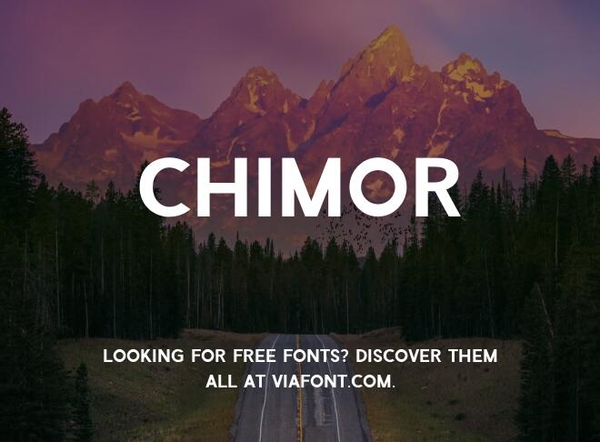 Chimor Font