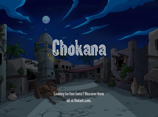 Chokana Font