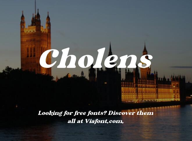 Cholens Font