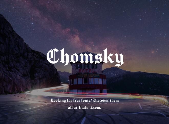 Chomsky Font