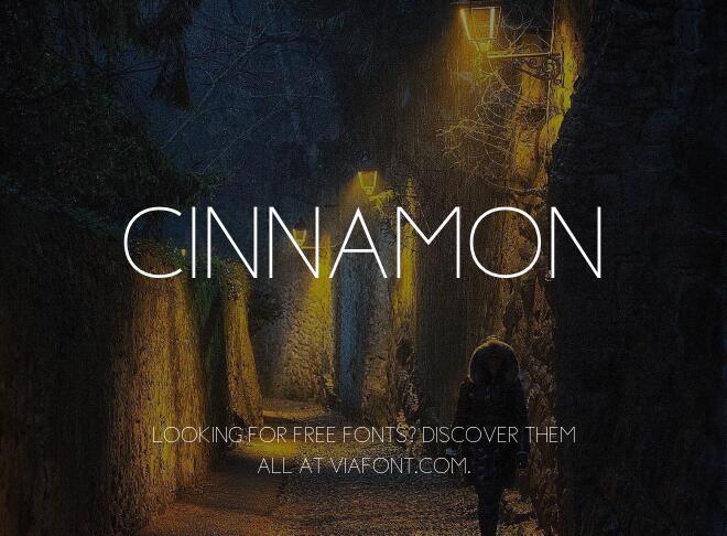 Cinnamon Font