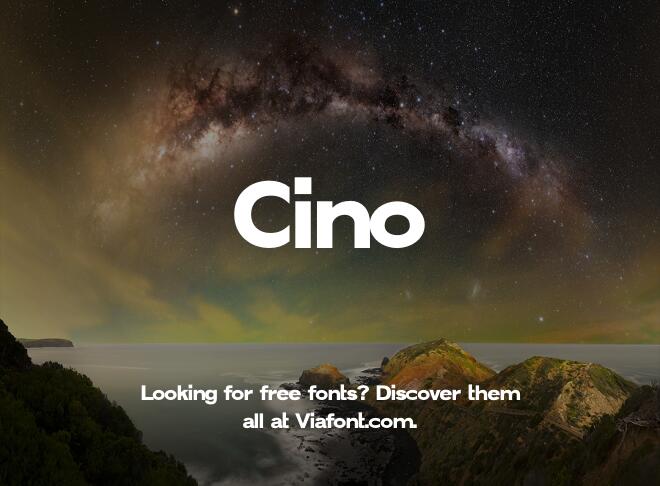 Cino Font