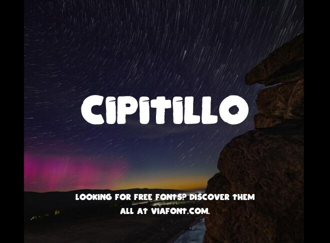Cipitillo Font