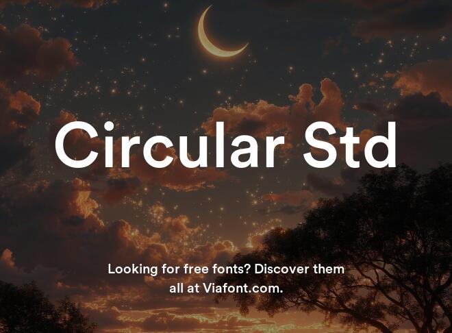 Circular Std Font