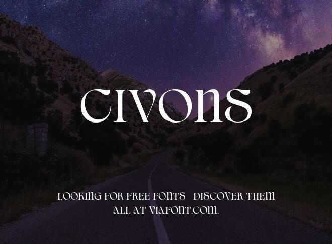Civons Font