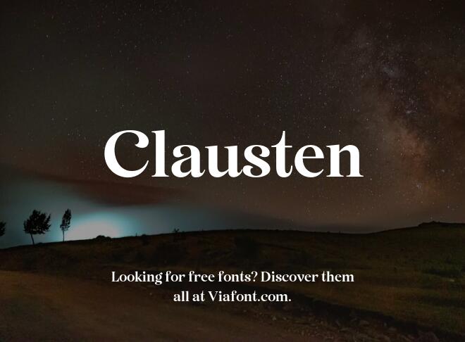 Clausten Font