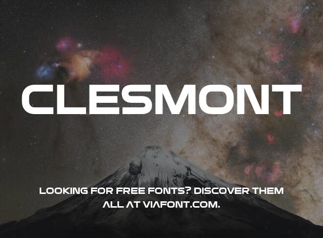 Clesmont Font