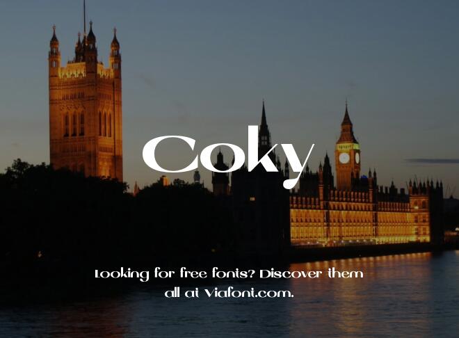 Coky Font