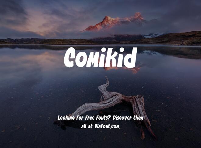 Comikid Font