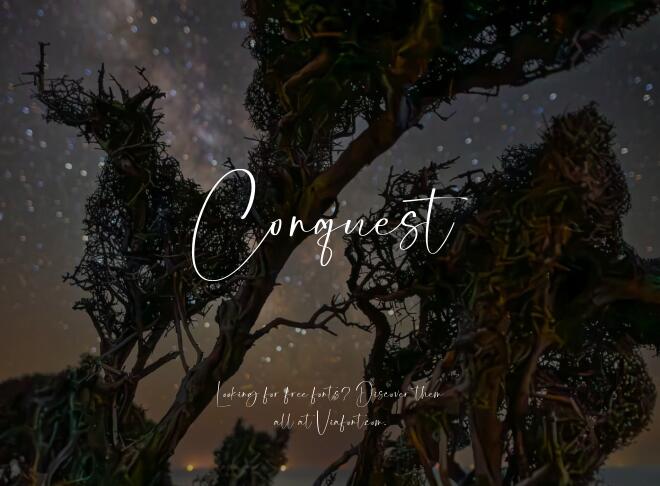 Conquest Font