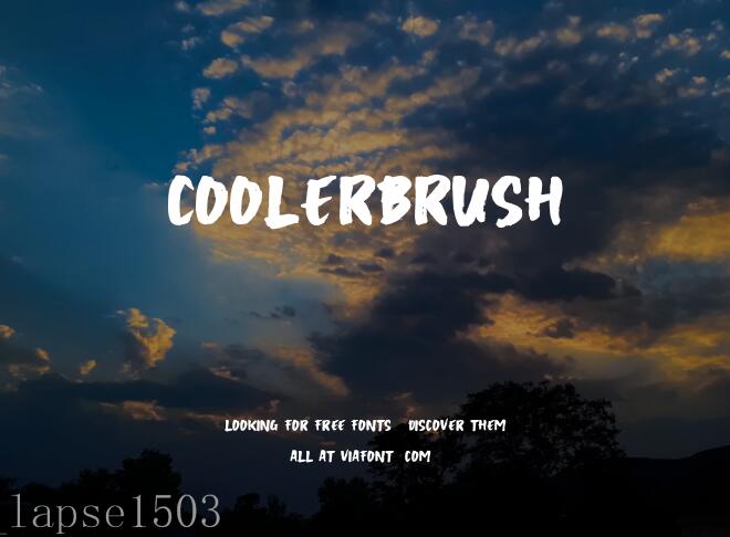 Coolerbrush Font