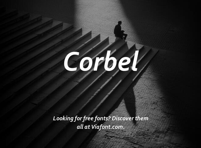 Corbel Font
