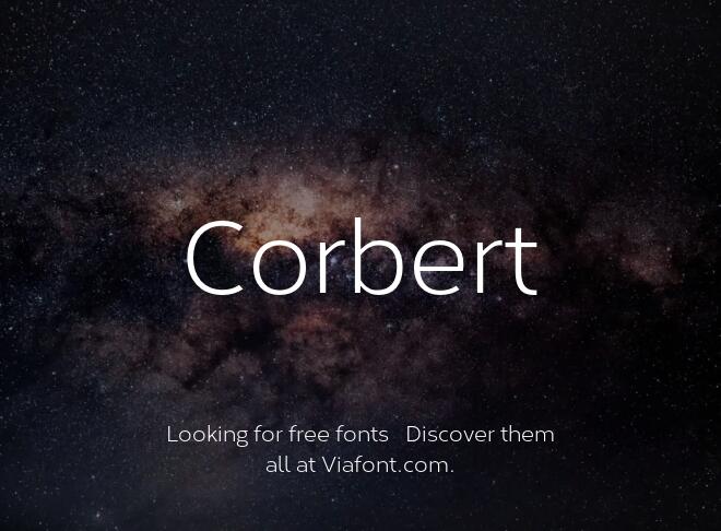 Corbert Font