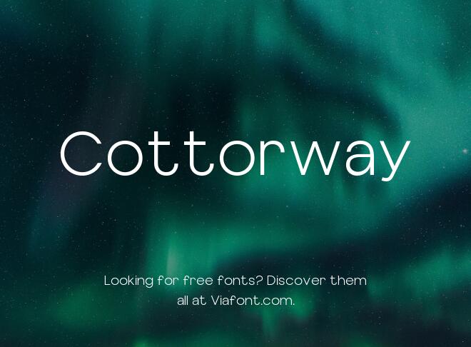 Cottorway Font