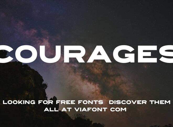 Courages Font