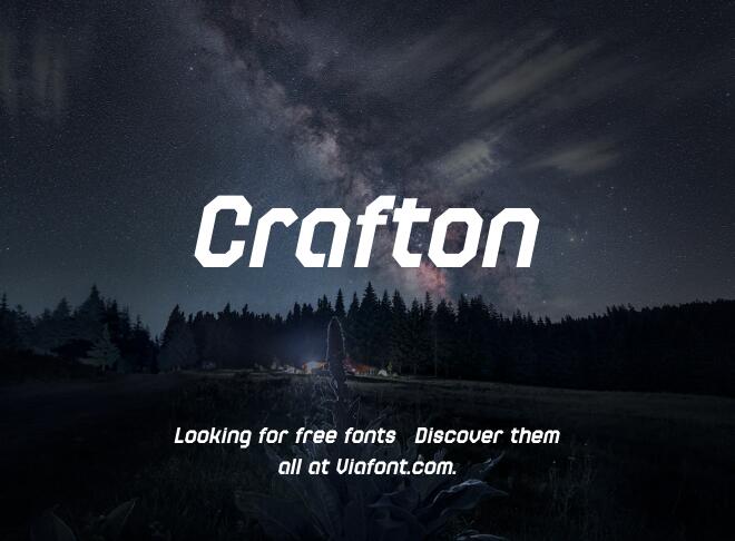 Crafton Font