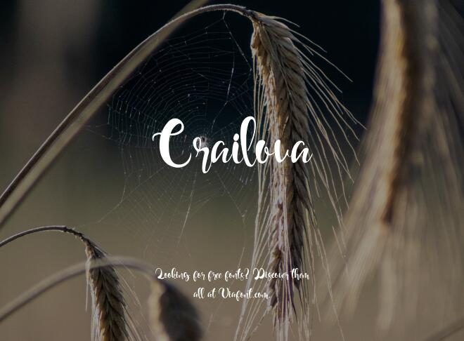 Crailova Font