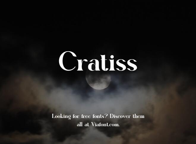 Cratiss Font