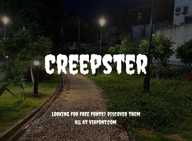 Creepster Font