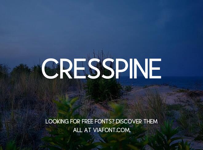 Cresspine Font