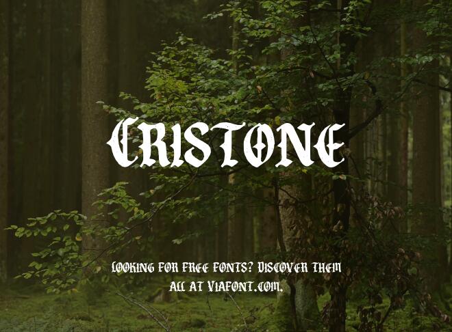 Cristone Font