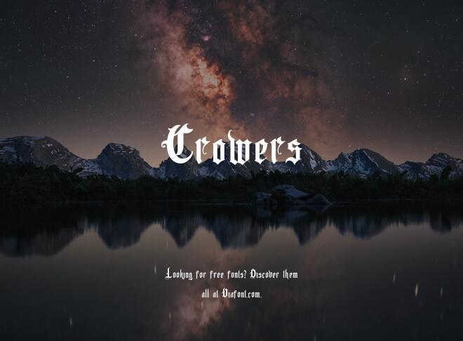 Crowers Font