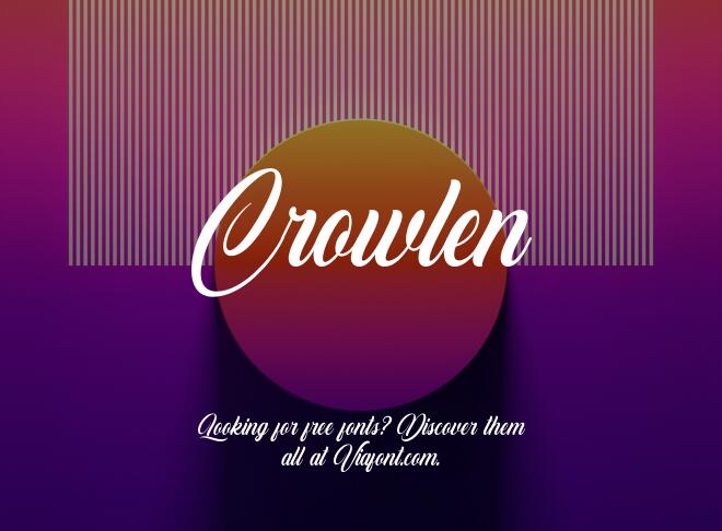 Crowlen Font