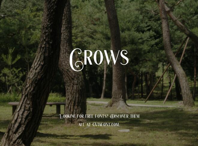 Crows Font