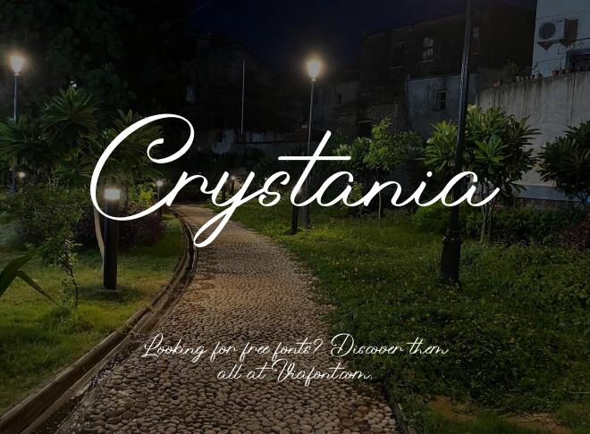 Crystania Font
