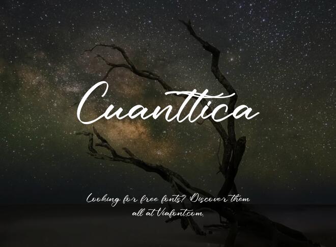 Cuanttica Font