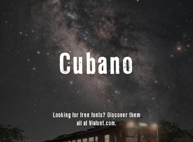 Cubano Font