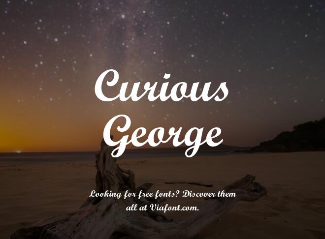 Curious George Font