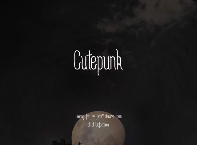 Cutepunk Font