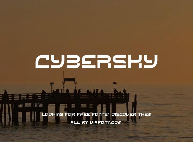 Cybersky Font
