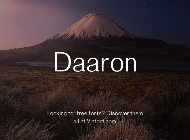 Daaron Font